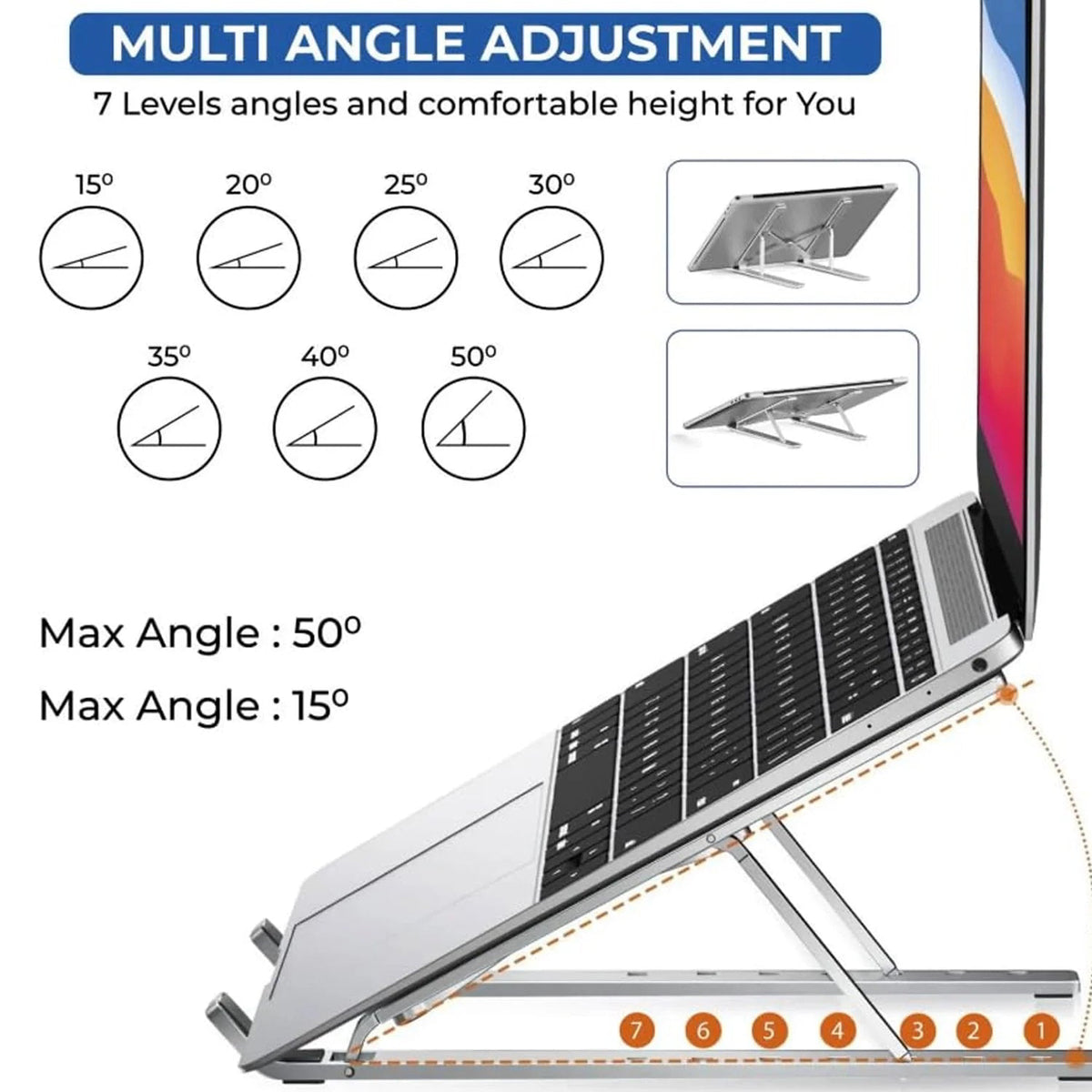 Portable Adjustable Laptop Stand