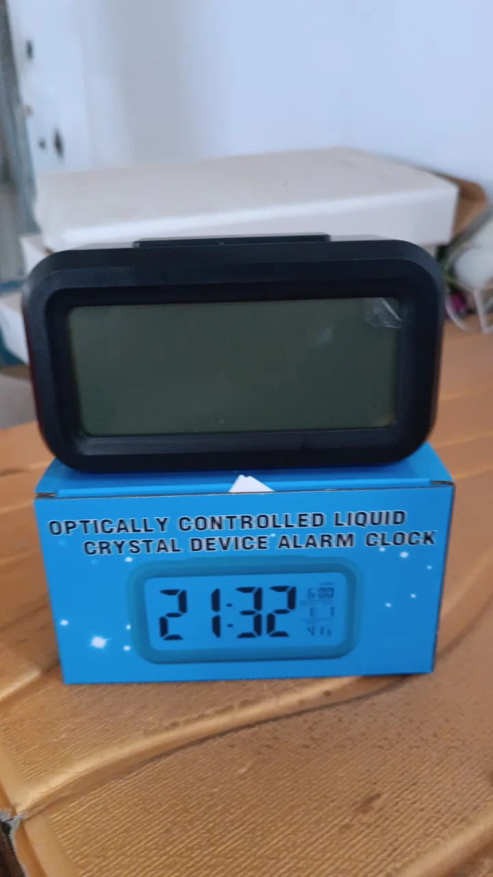 Digital LCD Alarm Clock Backlight