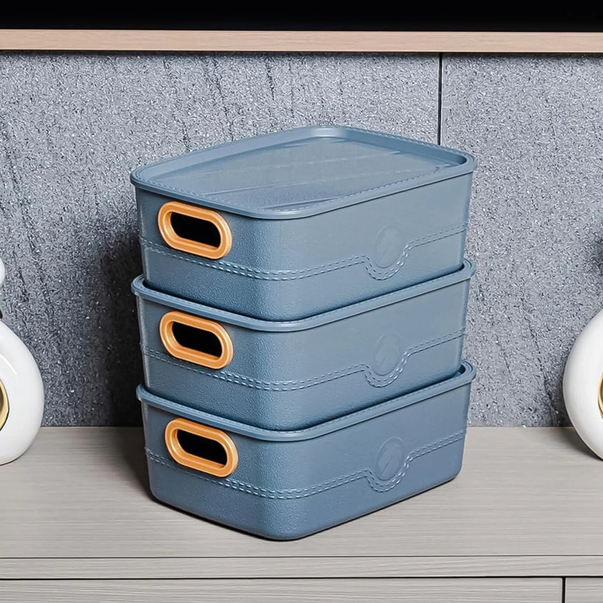 Plastic Multipurpose Storage Basket Set