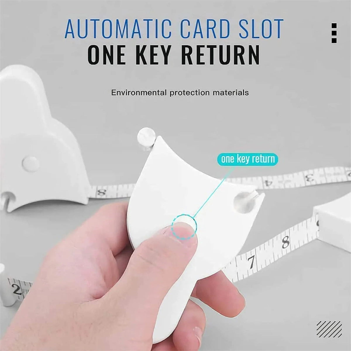 Fitness Body Measuring Tape Retractable