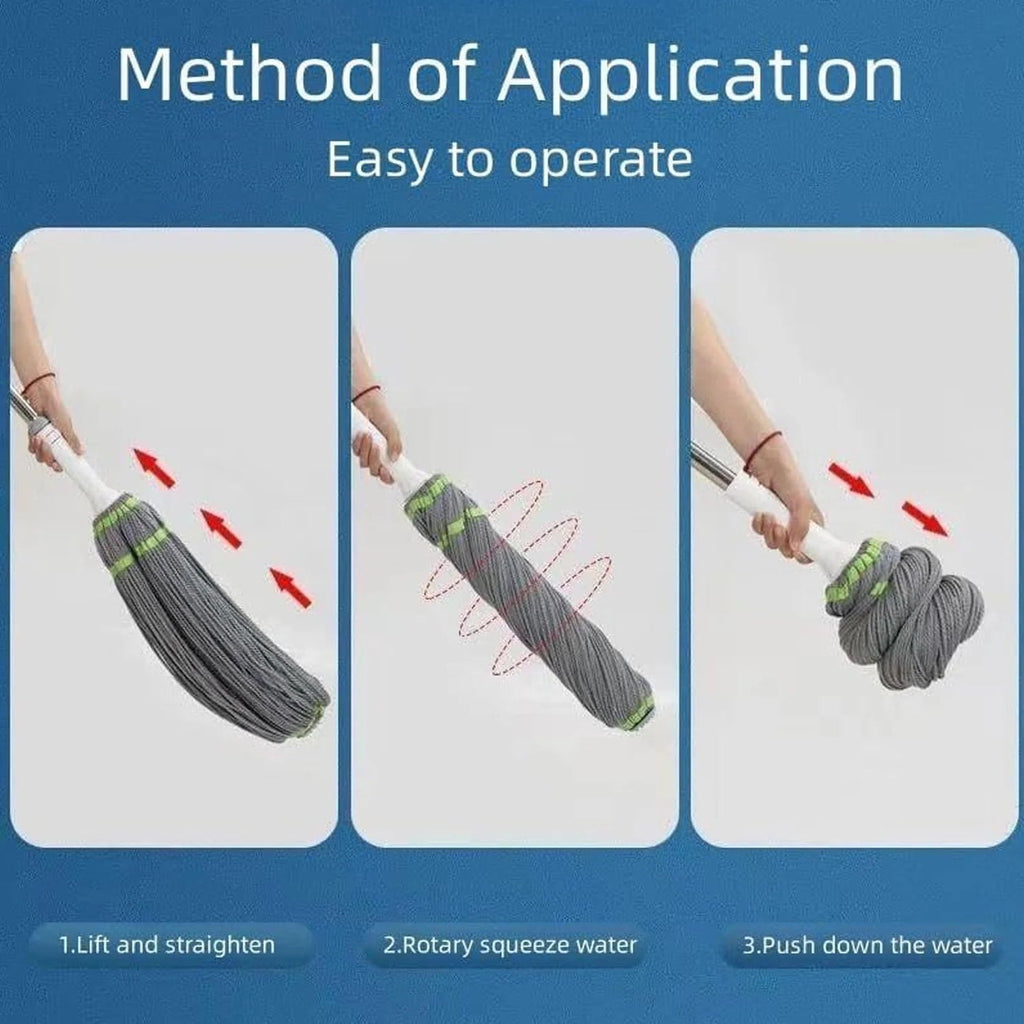Self Wringing Twist Mop Stainless