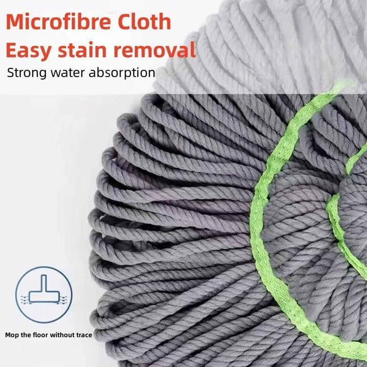 Self Wringing Twist Mop Stainless