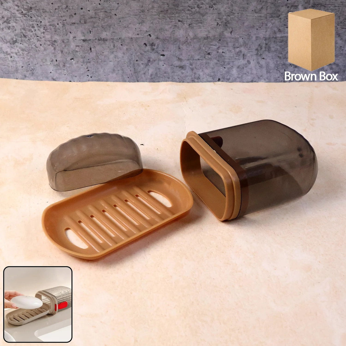 Plastic Soap Box Drain Tray