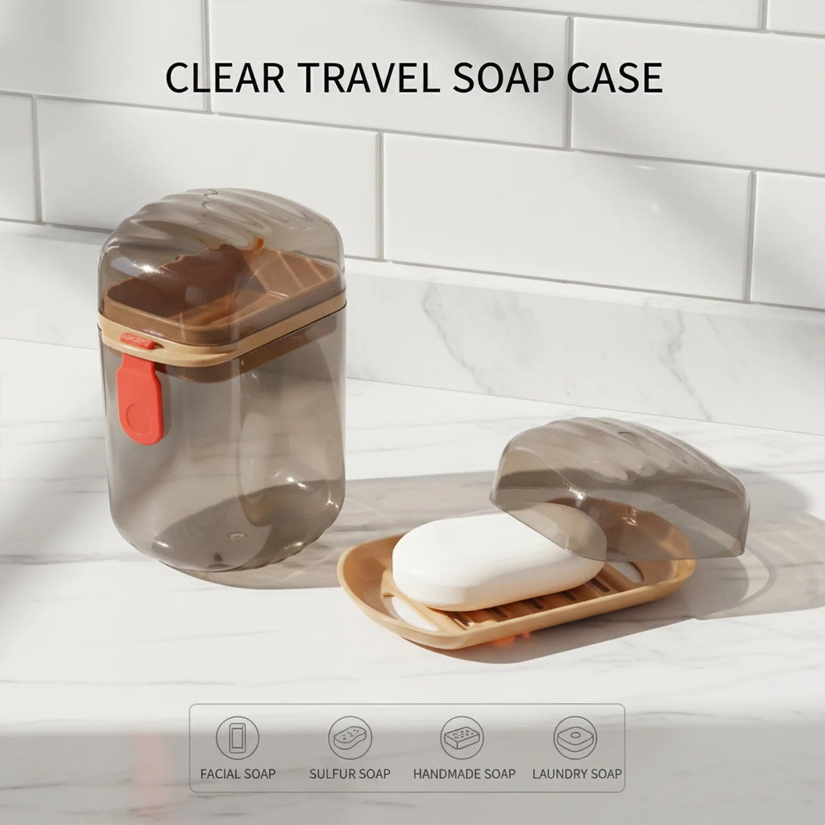 Plastic Soap Box Drain Tray