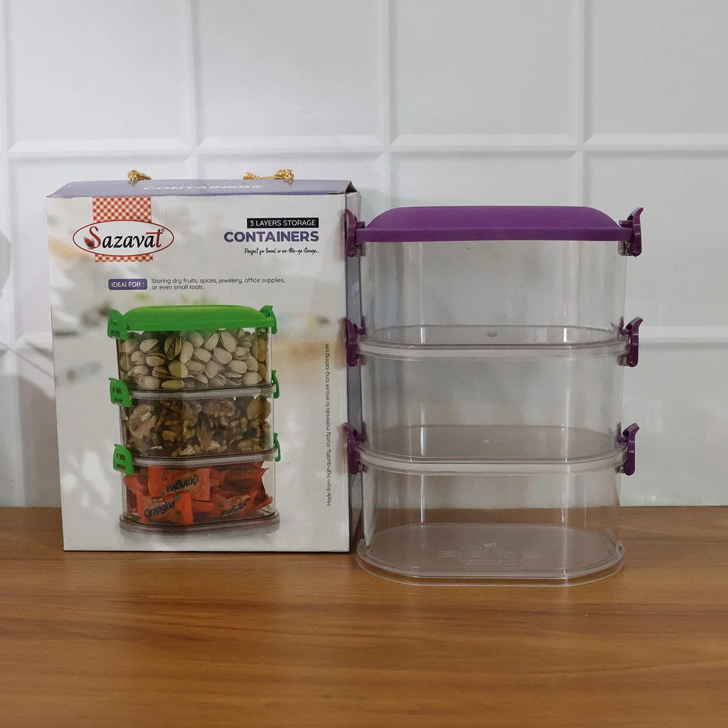 Stackable Airtight Food Storage Containers