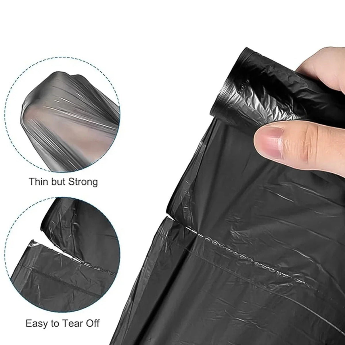Extra Strong Garbage Bag Roll