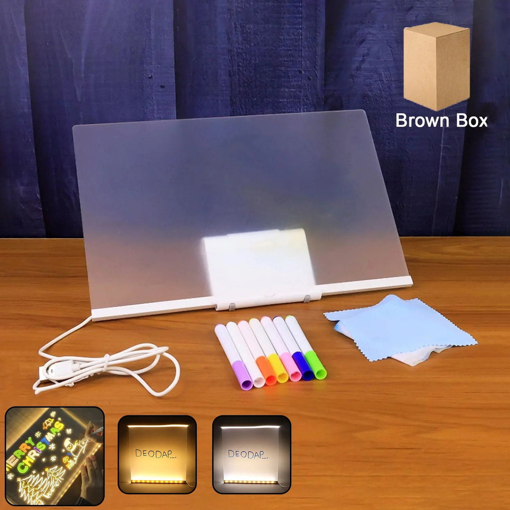 LED Acrylic Writing Board