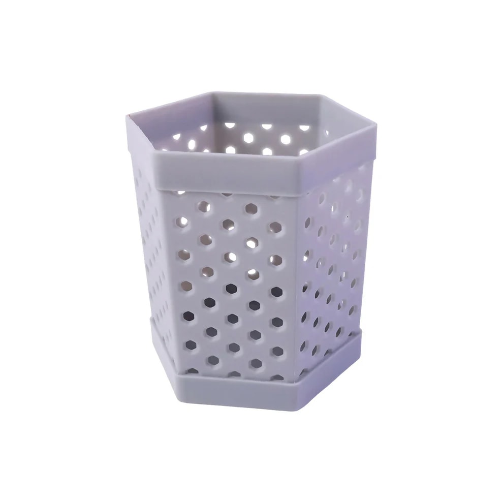 Hexagon Metal Pen Stand