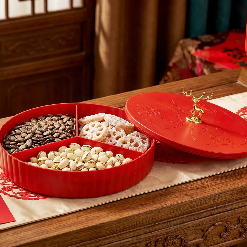 2 Layer Snack Serving Tray