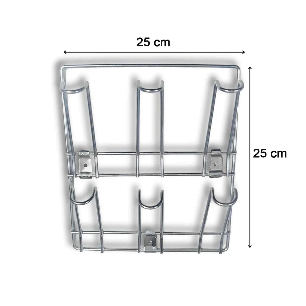 Wall Mounted Stainless Steel Cup Rack