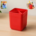 OfficeMate 3 Compartment Pen Stand