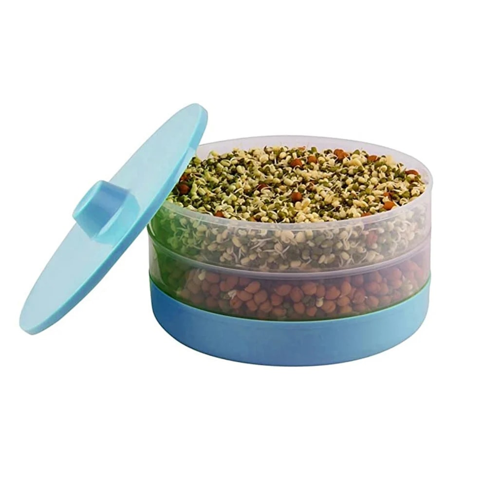 1800ML Plastic Sprout Maker Bowl