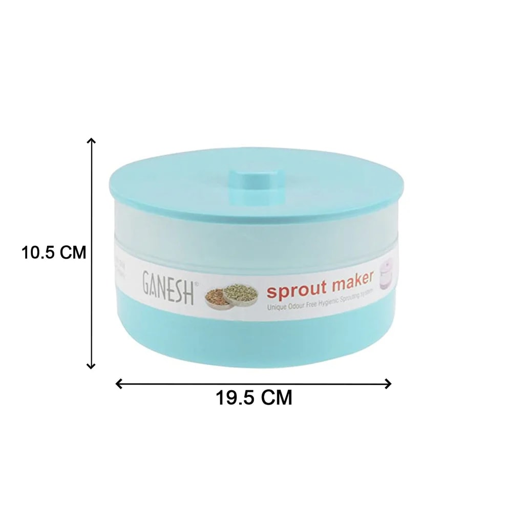 1800ML Plastic Sprout Maker Bowl